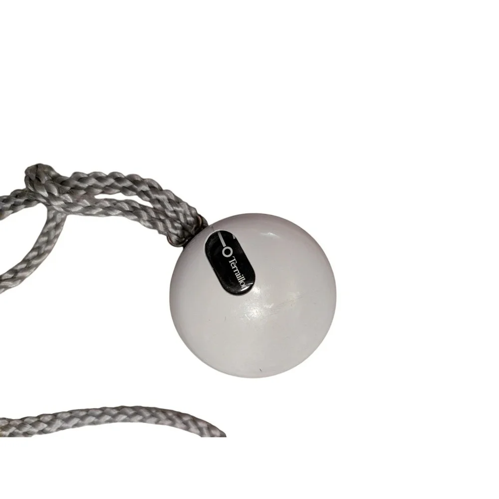 Galet Terraillon White Kitchen Timer By Roger Tallon France‎ 1970s MCM